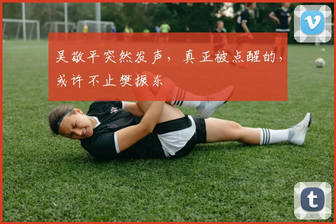 吴敬平突然发声，真正被点醒的，或许不止樊振东